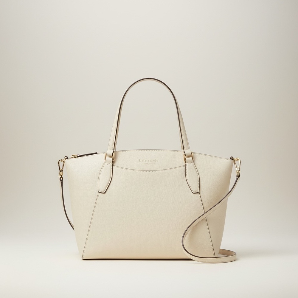 NWT Kate Spade New York MONICA SATCHEL in Butter Glaze